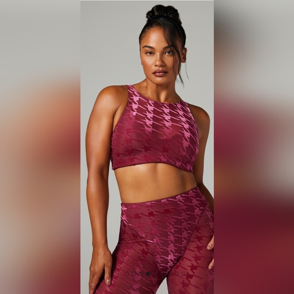 Savage x fenty houndstooth 2 piece set - Picture 3 of 14